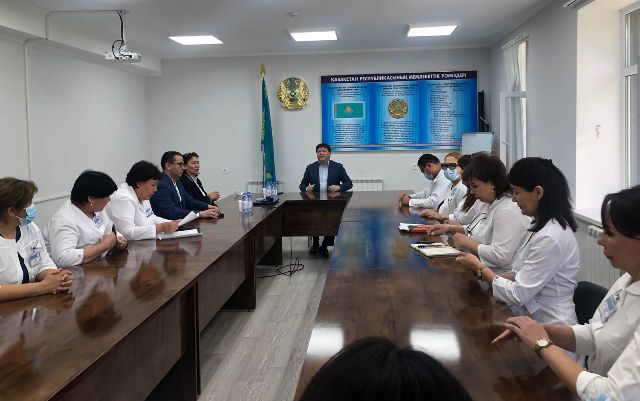 А. М. Байдуалиев назначен руководителем управления здравоохранения Туркестанской области